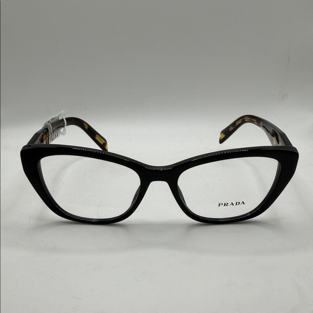 Prada Black Cat-Eye Eyewear VPR19W